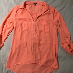 Bright colored dressy blouse